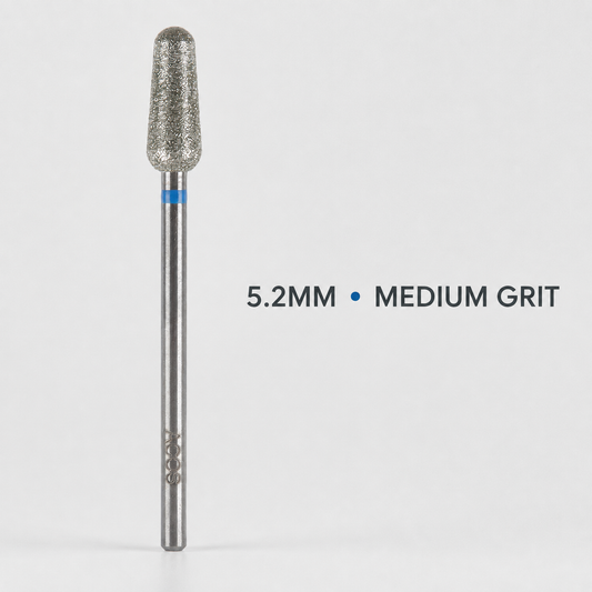 ACOS Bit020 conical round diamond bit with blue medium-grit ring