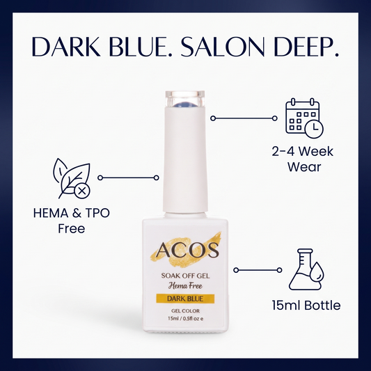 ACOS Dark Blue gel colour benefits