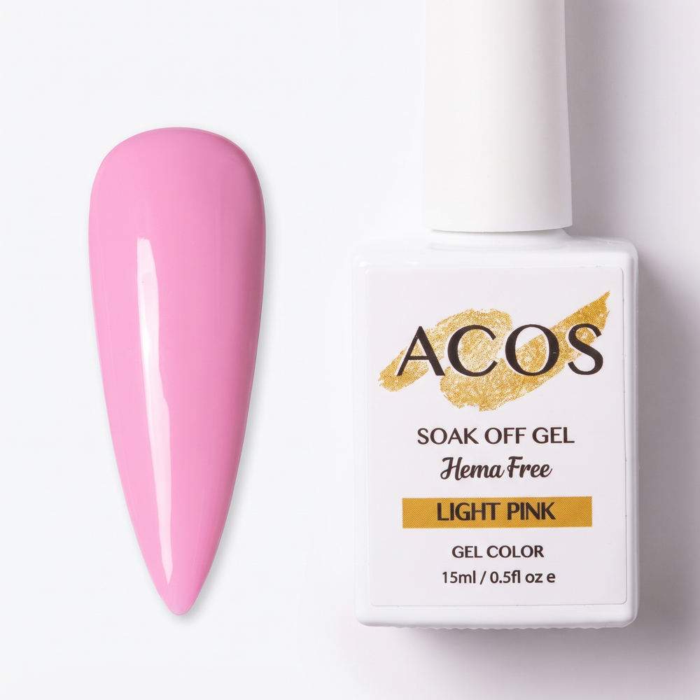 ACOS Light Pink nail swatch