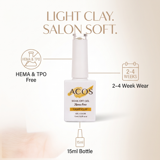 ACOS Light Clay gel colour benefits