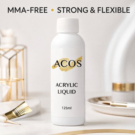 ACOS Acrylic Liquid 125ml MMA-free monomer for strong flexible acrylic nails