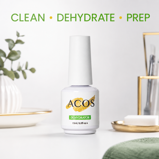 ACOS Nail Dehydrator 15ml for cleaning dehydrating and preparing natural nails