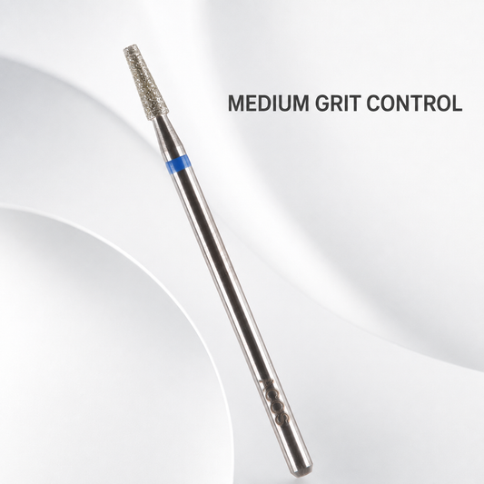 ACOS Bit003 tapered nail drill bit with medium-grit blue ring
