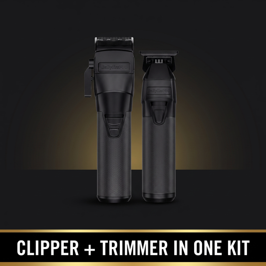 BaBylissPRO FXONE BlackFX Duo Kit - clipper + trimmer in one kit