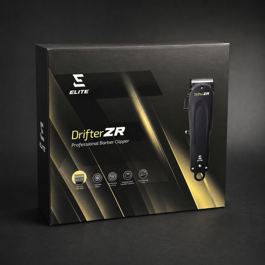Elite Drifter ZR professional barber clipper retail box