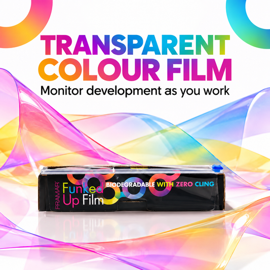 Framar Funked Up Film – Professional Hair Colouring Film Wrap Roll benefit image 1