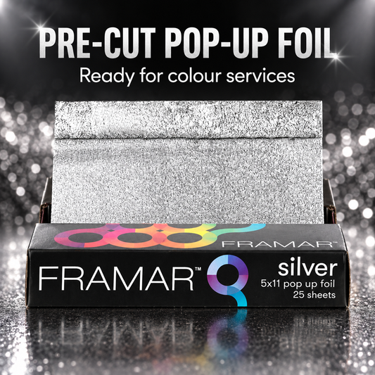 Framar Pop Up Foil 15 Micron Sampler Star Struck Silver benefit image 1