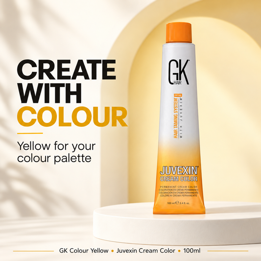 GK Colour Yellow100ml – creative cream colour