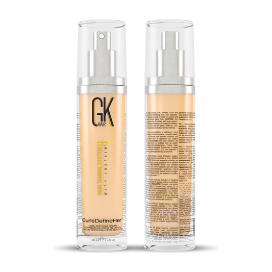 GK Hair CurlsDefineHer 100ml bottle front and back