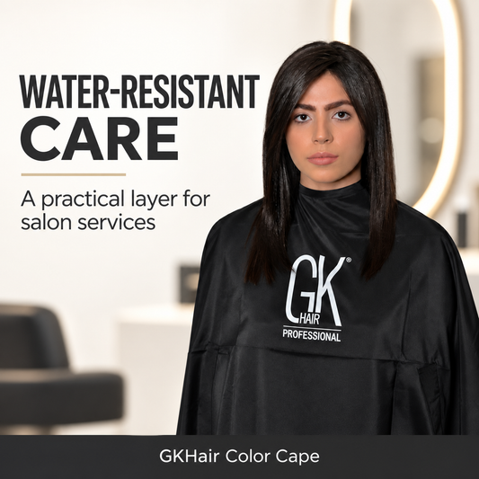 GKHair Color Cape — water-resistant salon layer