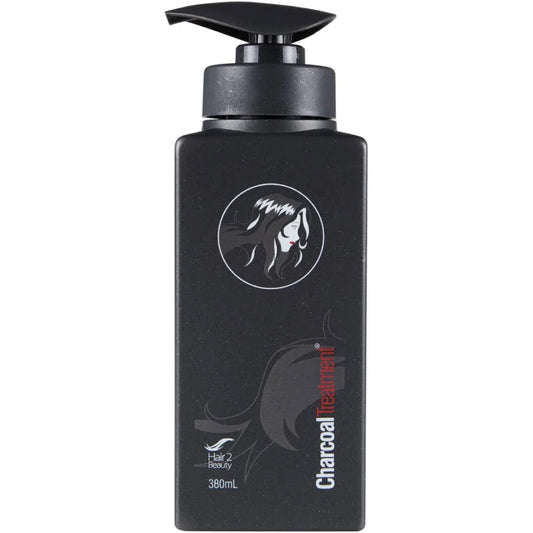 H2B Charcoal Treatment 380ml pump bottle front view