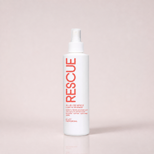 Hi Lift Rescue All-In-One Miracle Leave-In Treatment 200ml on a pale studio background