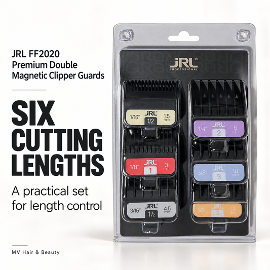 JRL FF2020 Premium Double Magnetic Clipper Guards โ SIX CUTTING LENGTHS