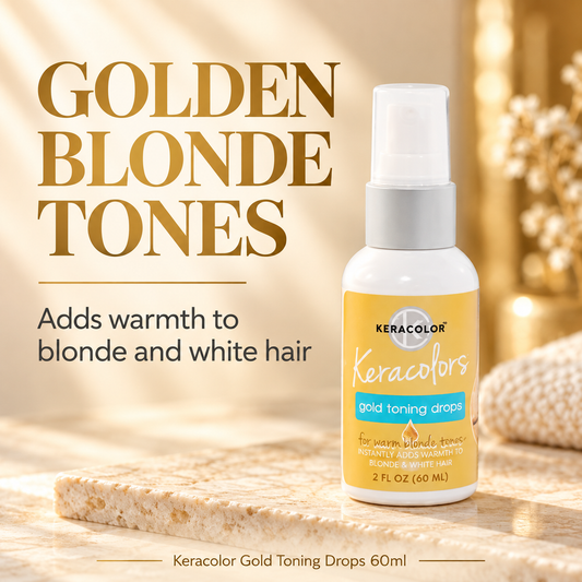 Keracolor Keracolors Gold Toning Drops 60ml — GOLDEN BLONDE TONES