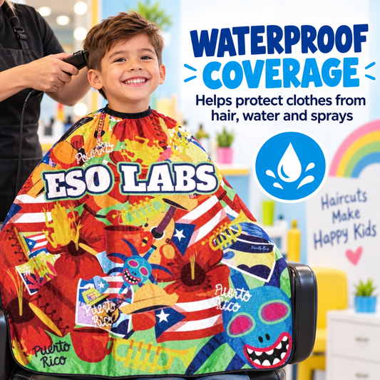 Kid Hair Cutting Cape – waterproof coverage benefit