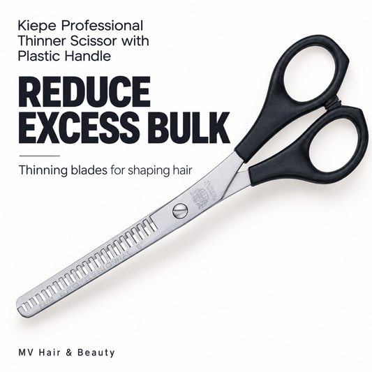 Kiepe Professional Thinner Scissor with Plastic Handle — REDUCE EXCESS BULK