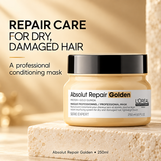 L'Oréal Absolut Repair Golden Masque 250ml – repair care