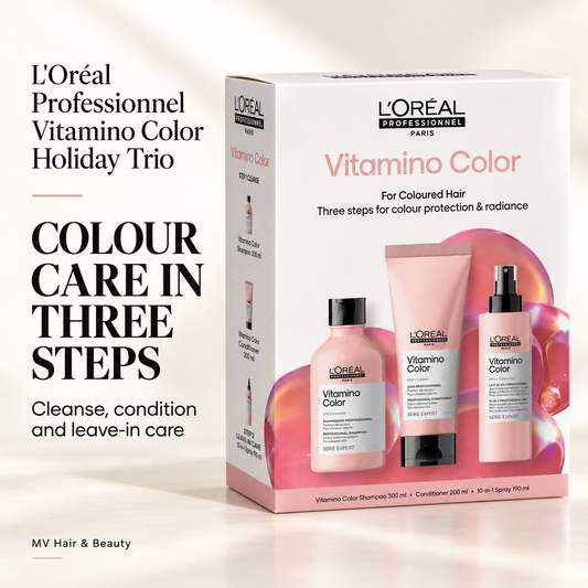 L'Oréal Professionnel Vitamino Color Holiday Trio — COLOUR CARE IN THREE STEPS