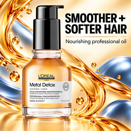 L'Oreal Pro Metal Detox Oil 50ml benefit image 1