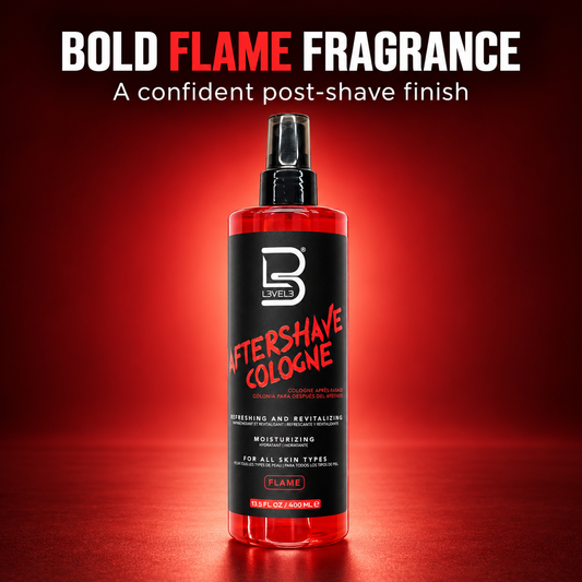 L3VEL3 Flame After Shave Cologne 400ml benefit 1