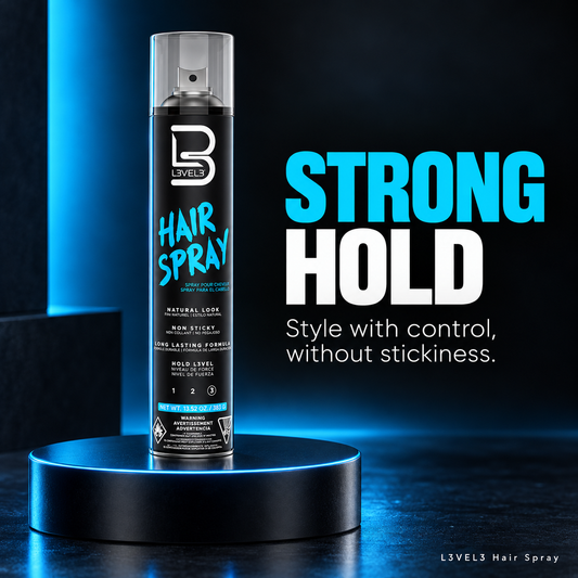 L3VEL3 Hair Spray 400ml โ Strong hold