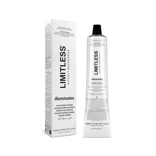 Limitless Colour 1.0 Black 100ml carton and colour tube