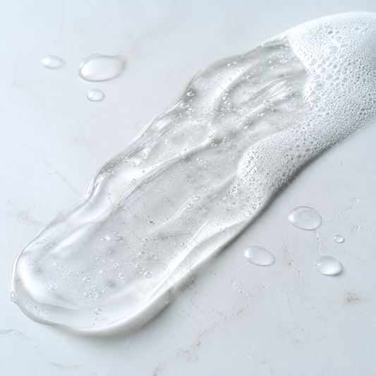 Limitless P1 Pure Cleanse Shampoo ingredient and texture visual
