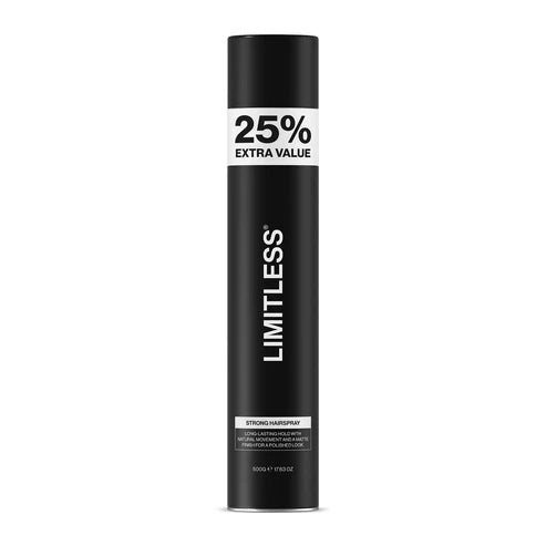 Limitless Strong Hairspray 500g - MV hair and beauty