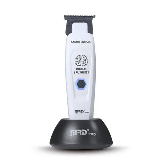 MRD Smart Brain Clipper Trimmer & Foil Shaver Trio - White - MV hair and beauty