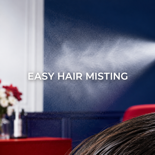 Easy hair misting graphic for England Flag Water Spray Bottle