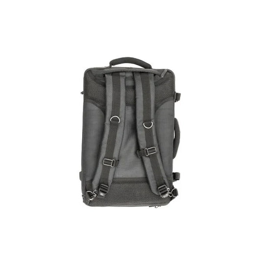 MV black hairdresser tool bag storage compartments and pockets