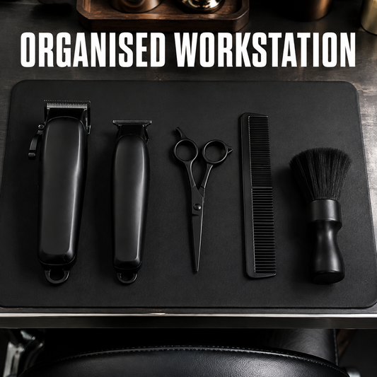 Supreme magnetic mat benefit graphic for an organised workstation