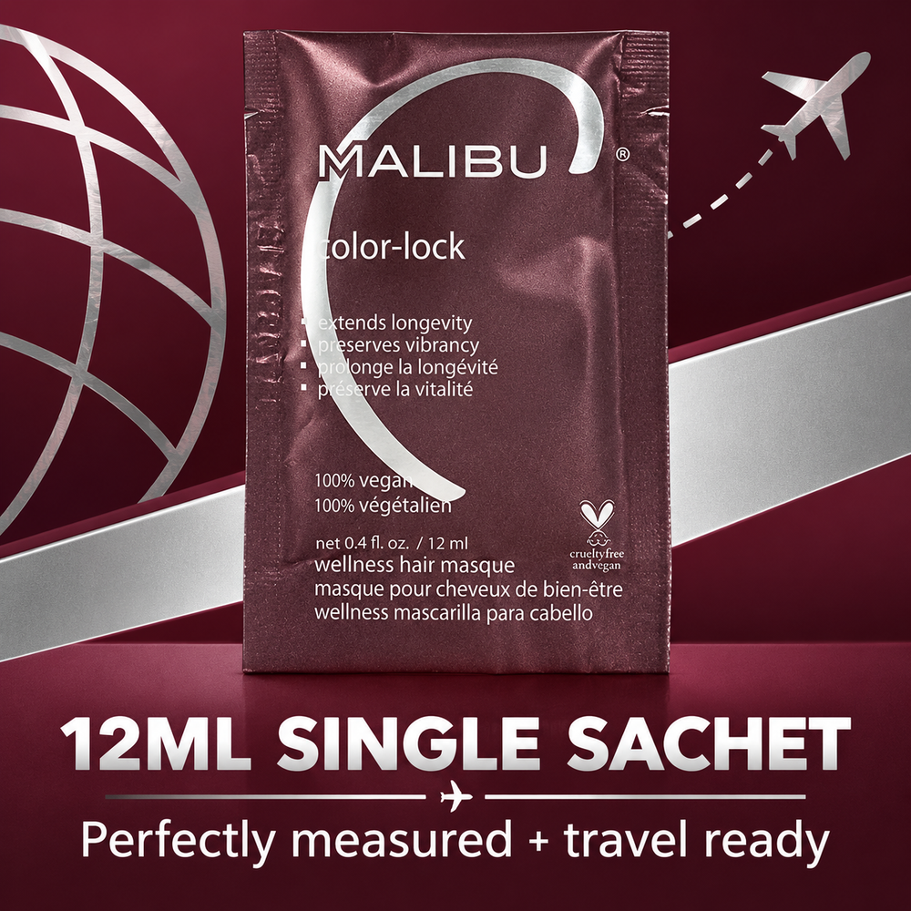 Malibu C Color-Lock Hair Treatment - 12ml x 1 Sachet Only benefit image 2