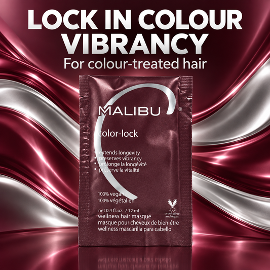 Malibu C Color-Lock Hair Treatment - 12ml x 1 Sachet Only benefit image 1