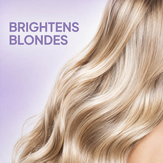 Malibu C Malibu Blondes remedy benefits beside blonde highlights