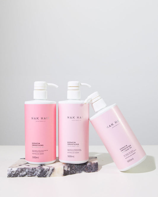 NAK Professional Keratin Smoothing Trio 500ml – product image