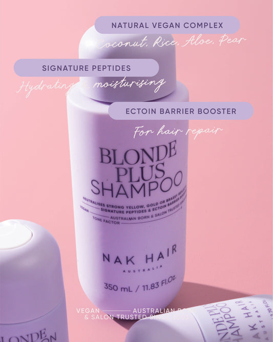 NAK Signature Blonde Plus Shampoo 1L – product image