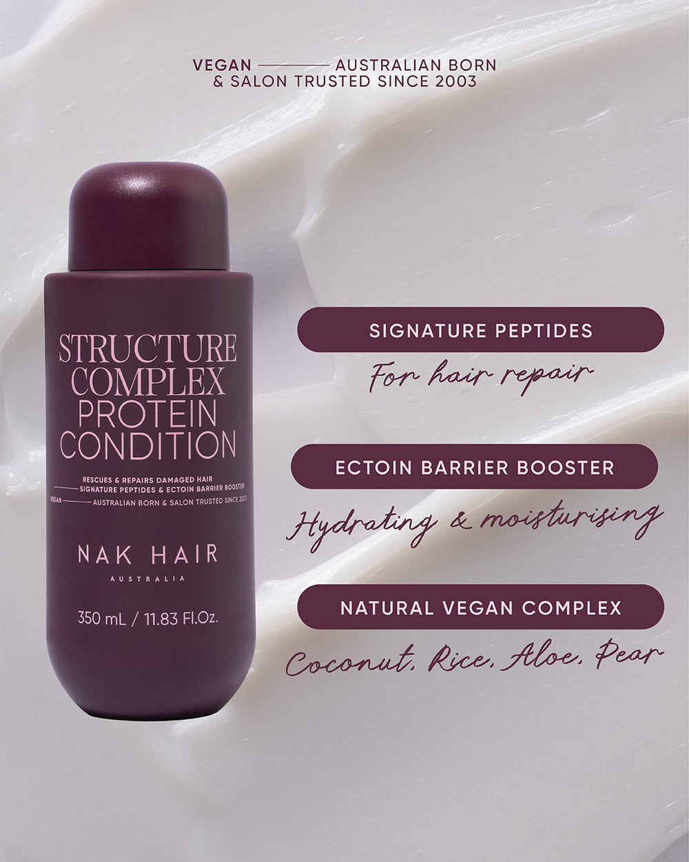 NAK Signature Structure Complex Protein Conditioner 350ml – product image