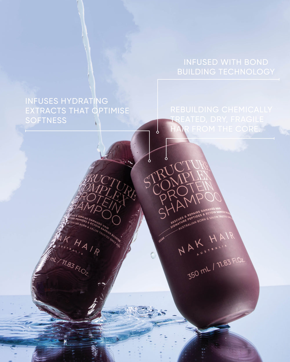 NAK Signature Structure Complex Protein Shampoo 350ml – product image
