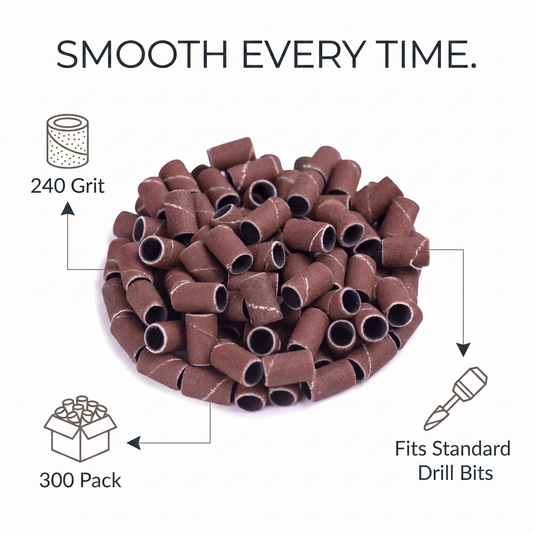 Nail Sanding Bands 240 Grit benefits