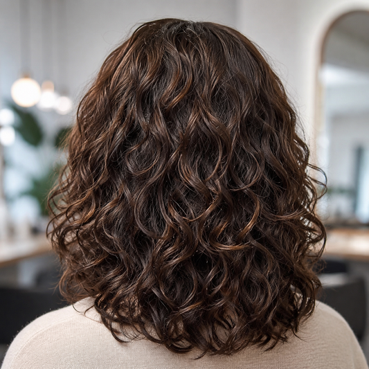 Defined curls after Natural Look Balsam Neutraliser