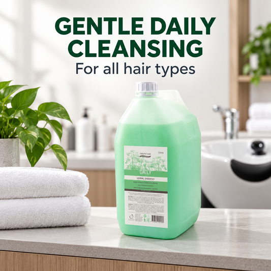 Natural Look Daily Herbal Shampoo 5 Litres — Gentle daily cleansing