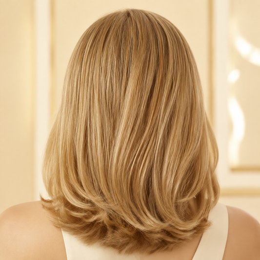 Smooth healthy-looking hair after Natural Look Intensive hair care routine