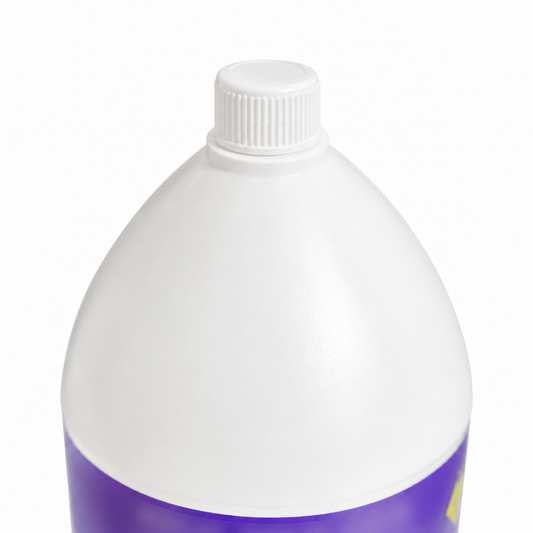 Natural Look Violet Cream Peroxide 40 Volume 975ml bottle cap and shoulder detail