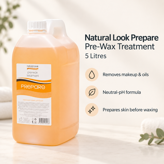Natural Look Prepare Pre-Wax Treatment 5 Litres - MV hair and beauty