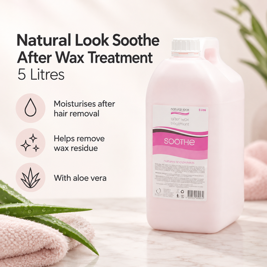 Natural Look Soothe After Wax Treatment 5 Litres - MV hair and beauty