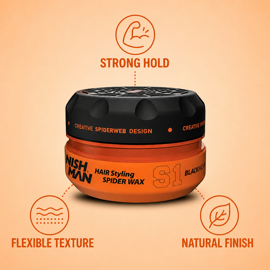 Nish Man Spider Wax 150ml verified feature graphic