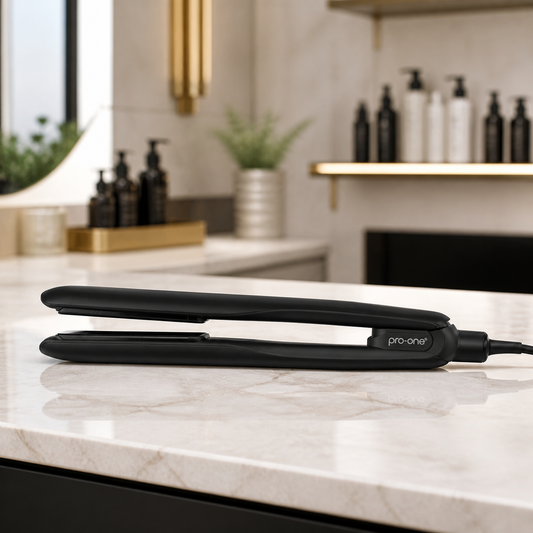 Pro-One SMOOTH Mineral Ceramic Professional Straightener salon lifestyle view