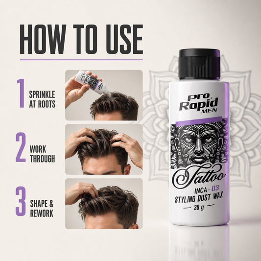 How to use ProRapid INCA Styling Dust Wax