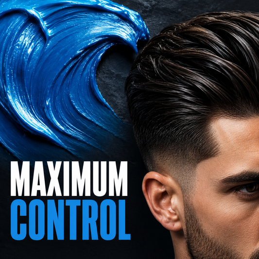 RedOne Blue Aqua Hair Wax strong-hold benefit graphic
